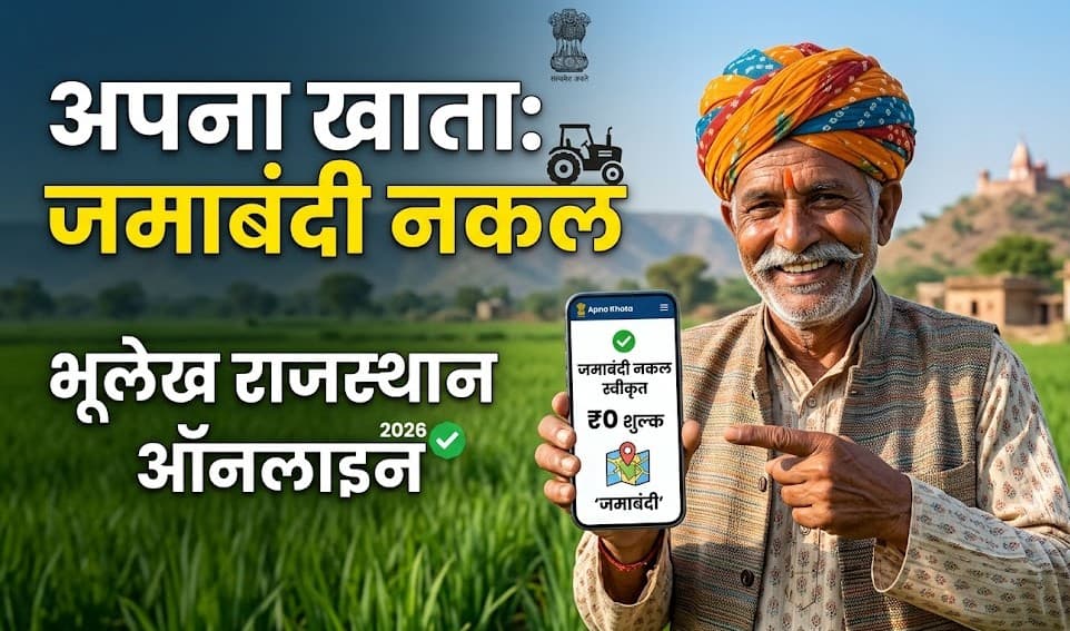Apna Khata Rajasthan 2026: अपनी जमाबंदी (Jamabandi) नकल और भूलेख कैसे देखें?